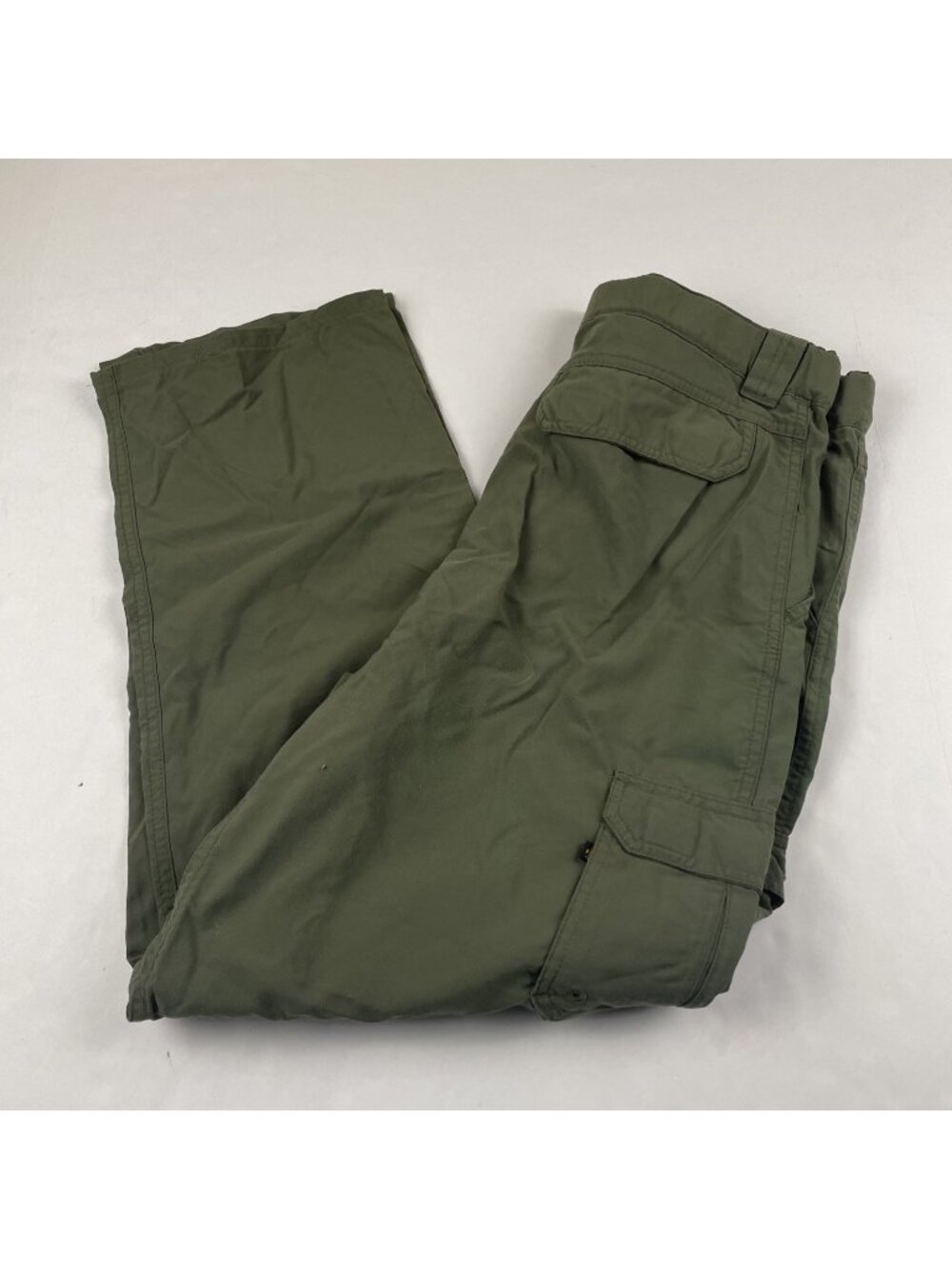 Boy Scouts Of America Convertible Pants Men’s S Uniform Switchback Belted Green